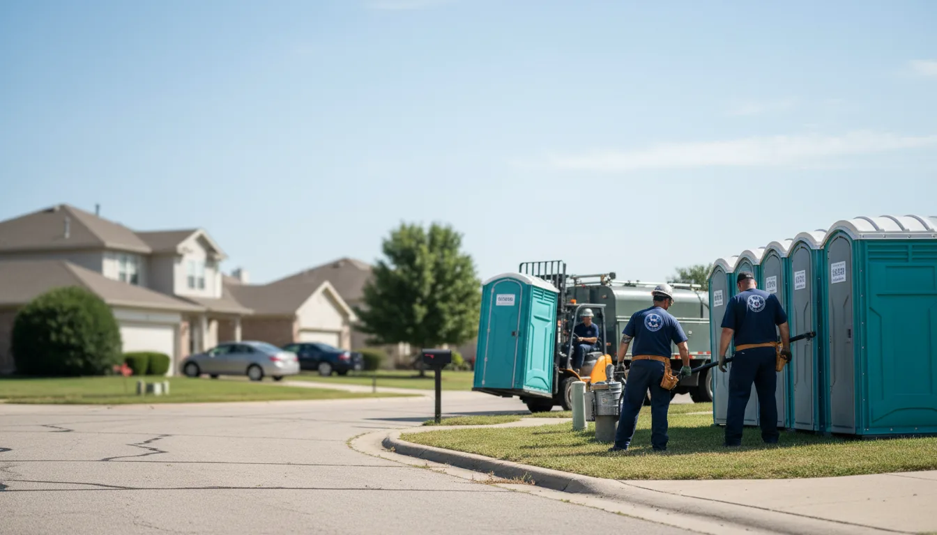 Porta Potty Rental in Wellston, OK near me
